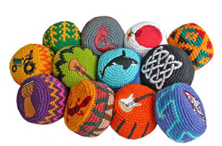 Embroidered Footbags